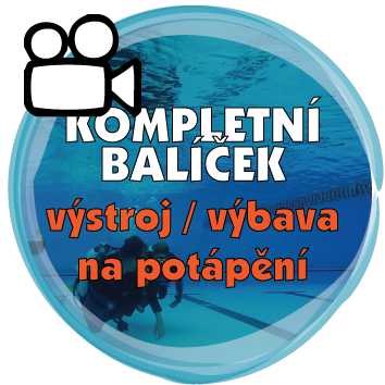 Kompletní balíček webinářů o potápěčské výstroji / vybavení na potápění