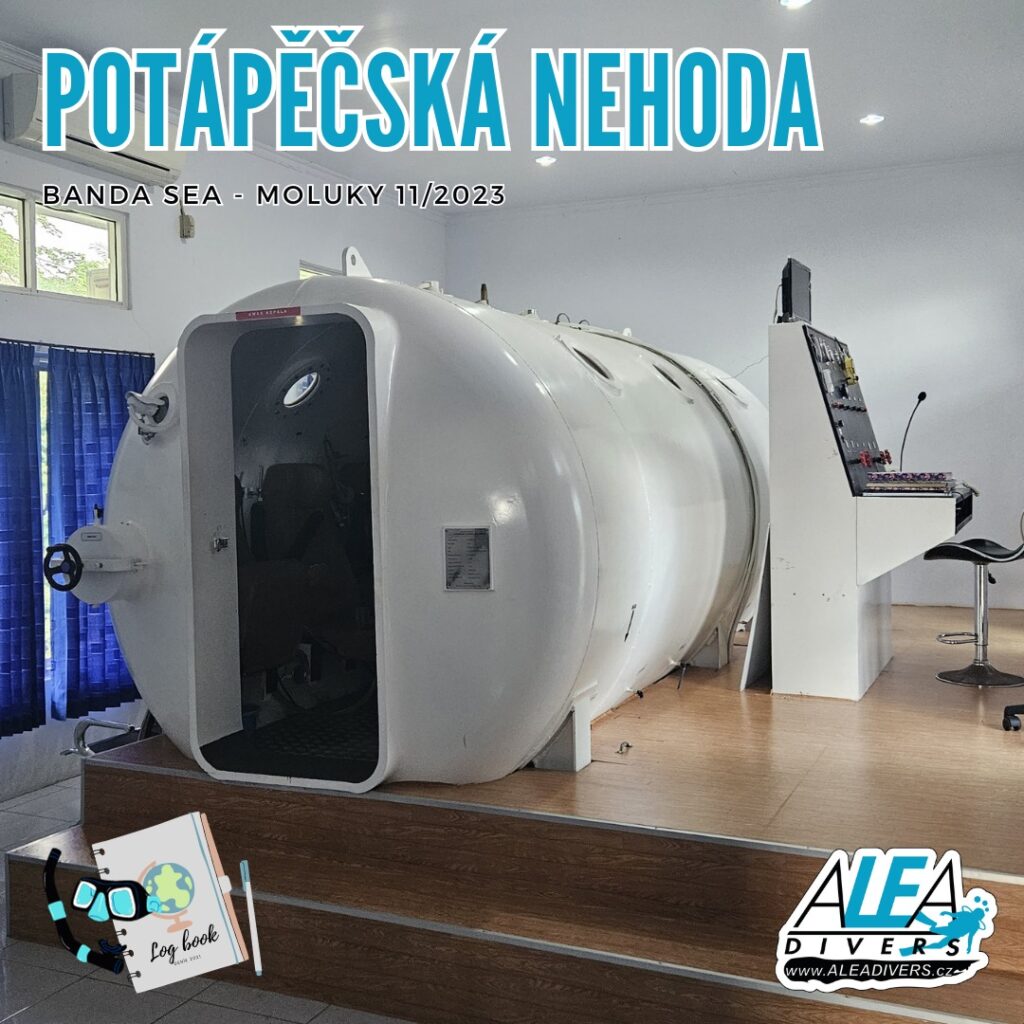 Co byste dělali v případě, že se u vás vyskytne podobný problém po třetím ponoru jako u potápěče v článku